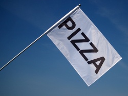 Flaga informacyjna - Pizza