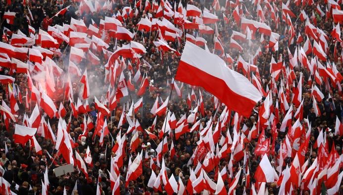 Majowy dzień marszu w Polskiej Republice Ludowej (PRL)