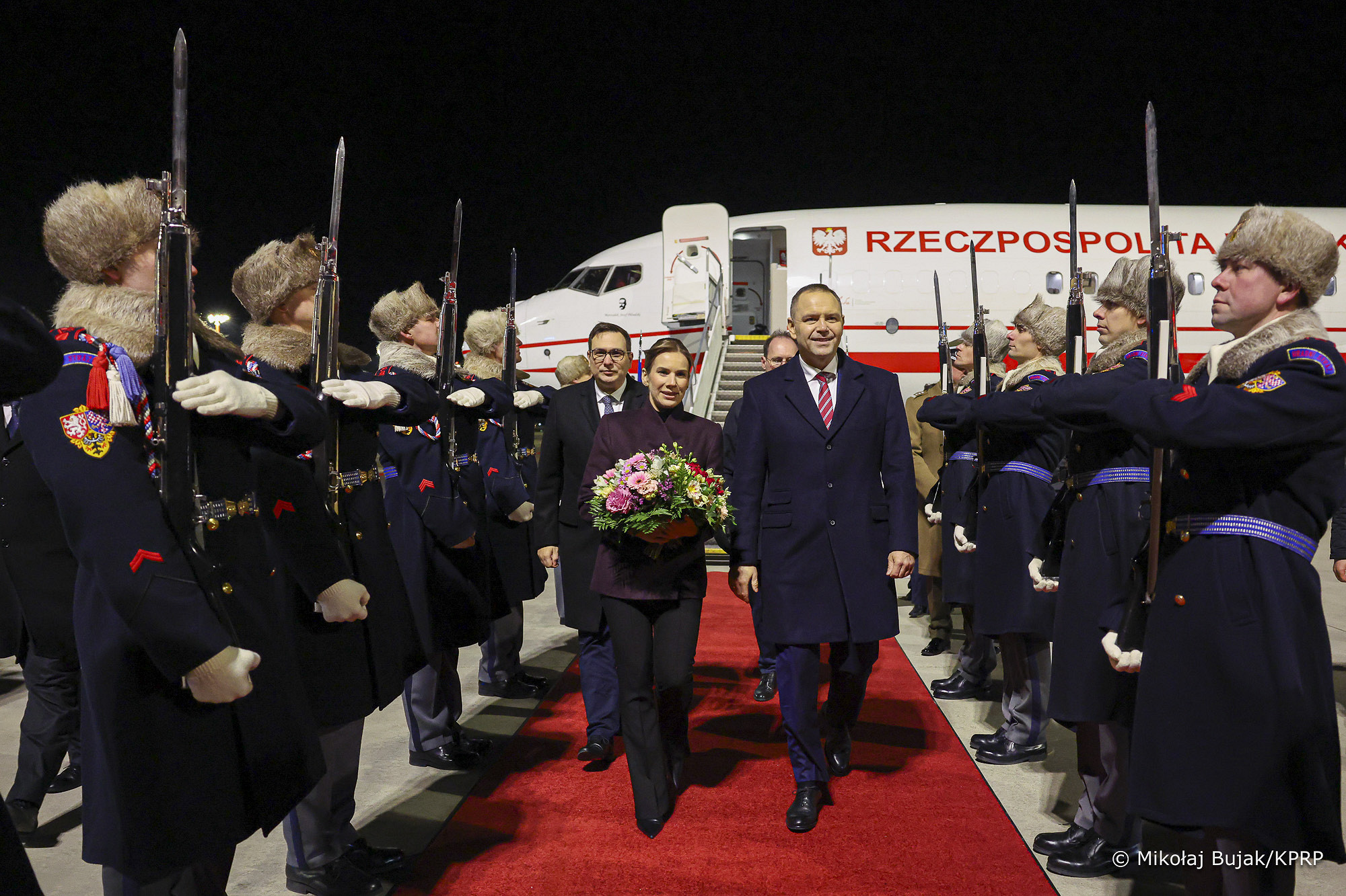 Prezydent Polski Karol Nawrocki odwiedził Czechy