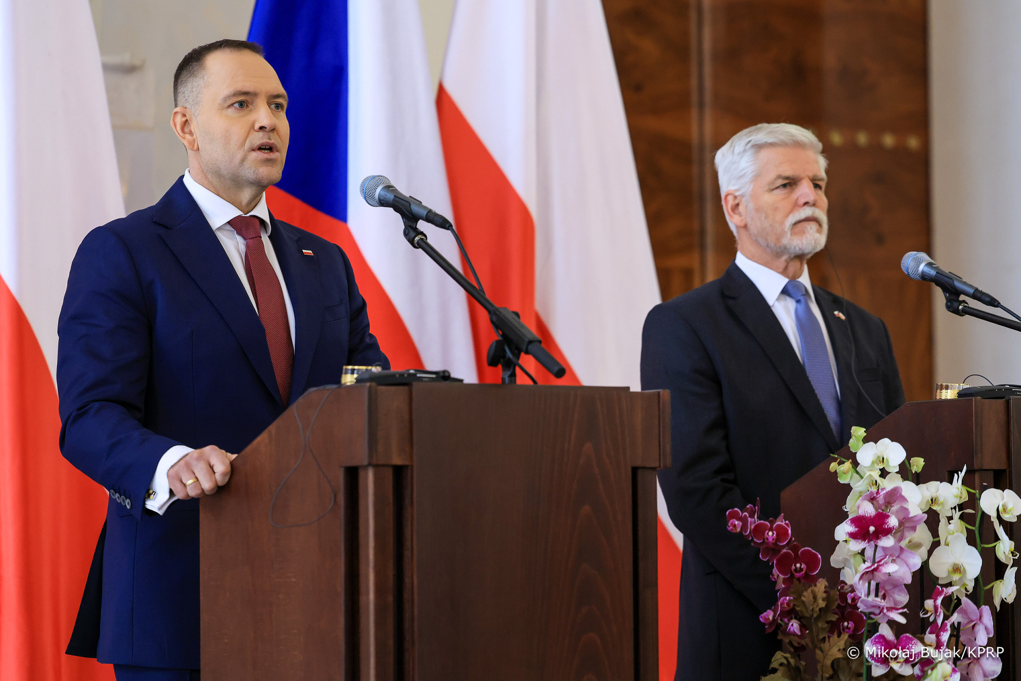 Prezydent Polski Karol Nawrocki odwiedził Czechy