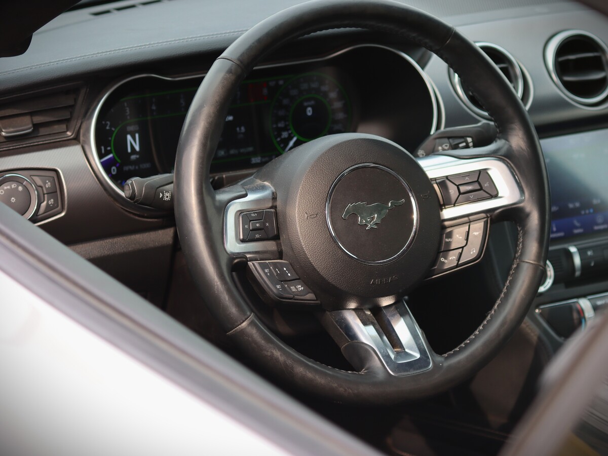 Ośmioletni Ford Mustang wyposażony jest w 5,0-litrowy silnik V8 o mocy 450 KM (331 kW). Według producenta przyspiesza od 0 do 100 km/h w niecałe 5 sekund, a prędkość maksymalna wynosi 249 km/h.