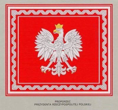 Proporzec Prezydenta Rzeczypospolitej Polskiej wz. 1996