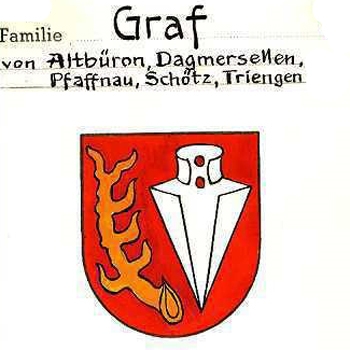 Herb rodowy Col. Christoph’a Graf von Pfaffnau