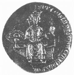 Pieczęć królewska Przemysła II z 1295 r.