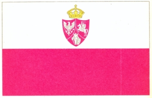 Bandera powstańczej floty polskiej z 1864 r.