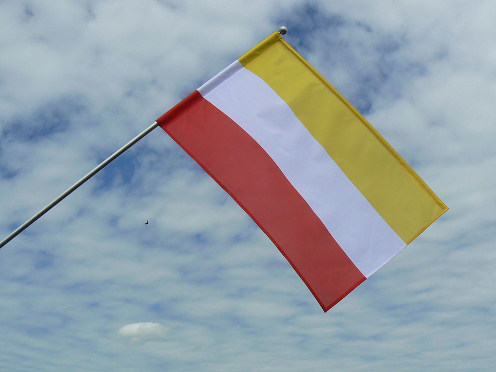 Flaga miasta Bielsko-Biała