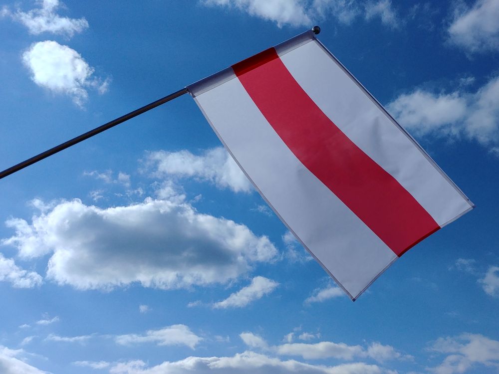 Flaga miasta Wyszków