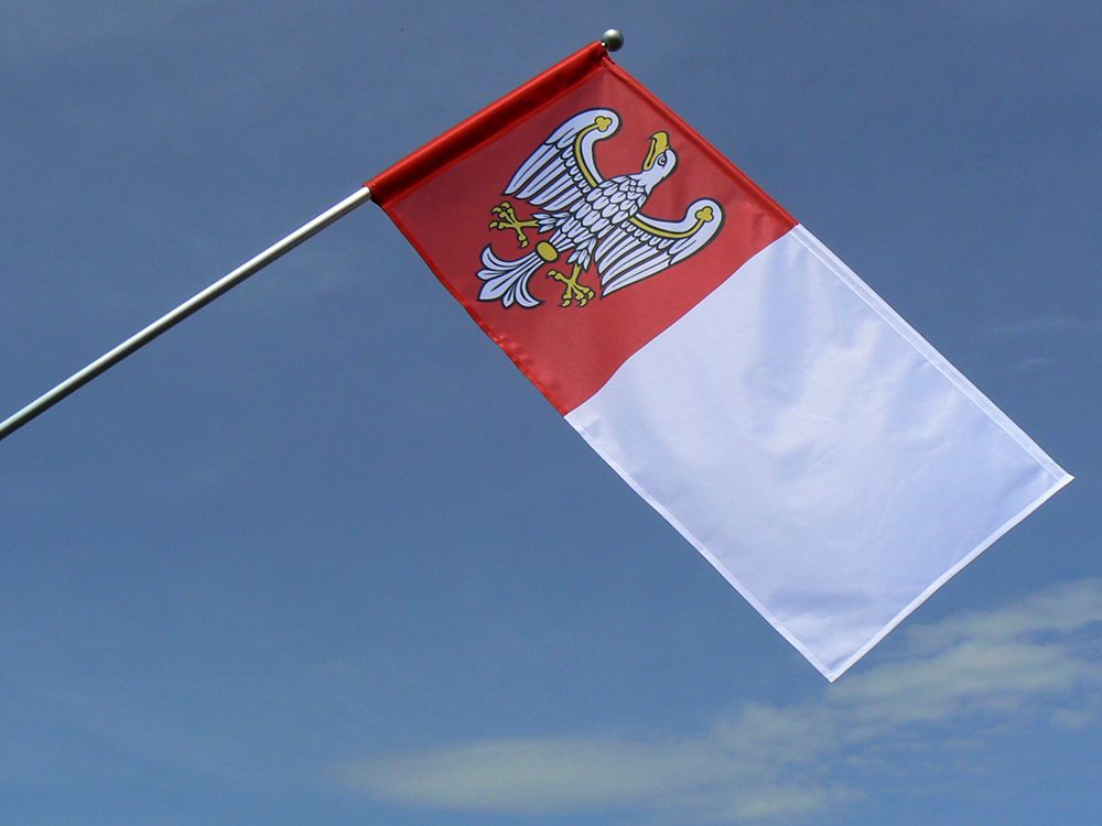 Flaga woj. wielkopolskiego